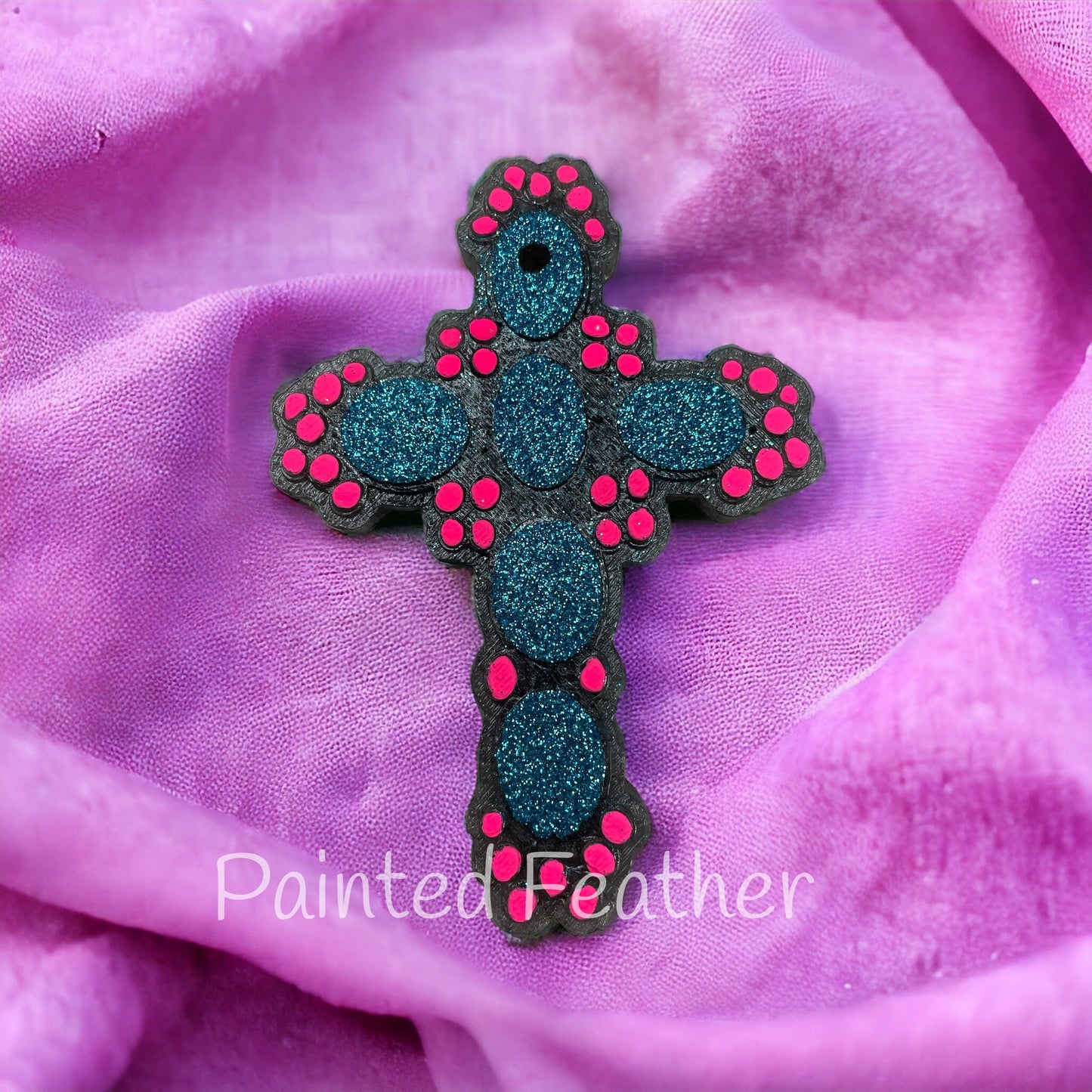 Squash blossom Cross