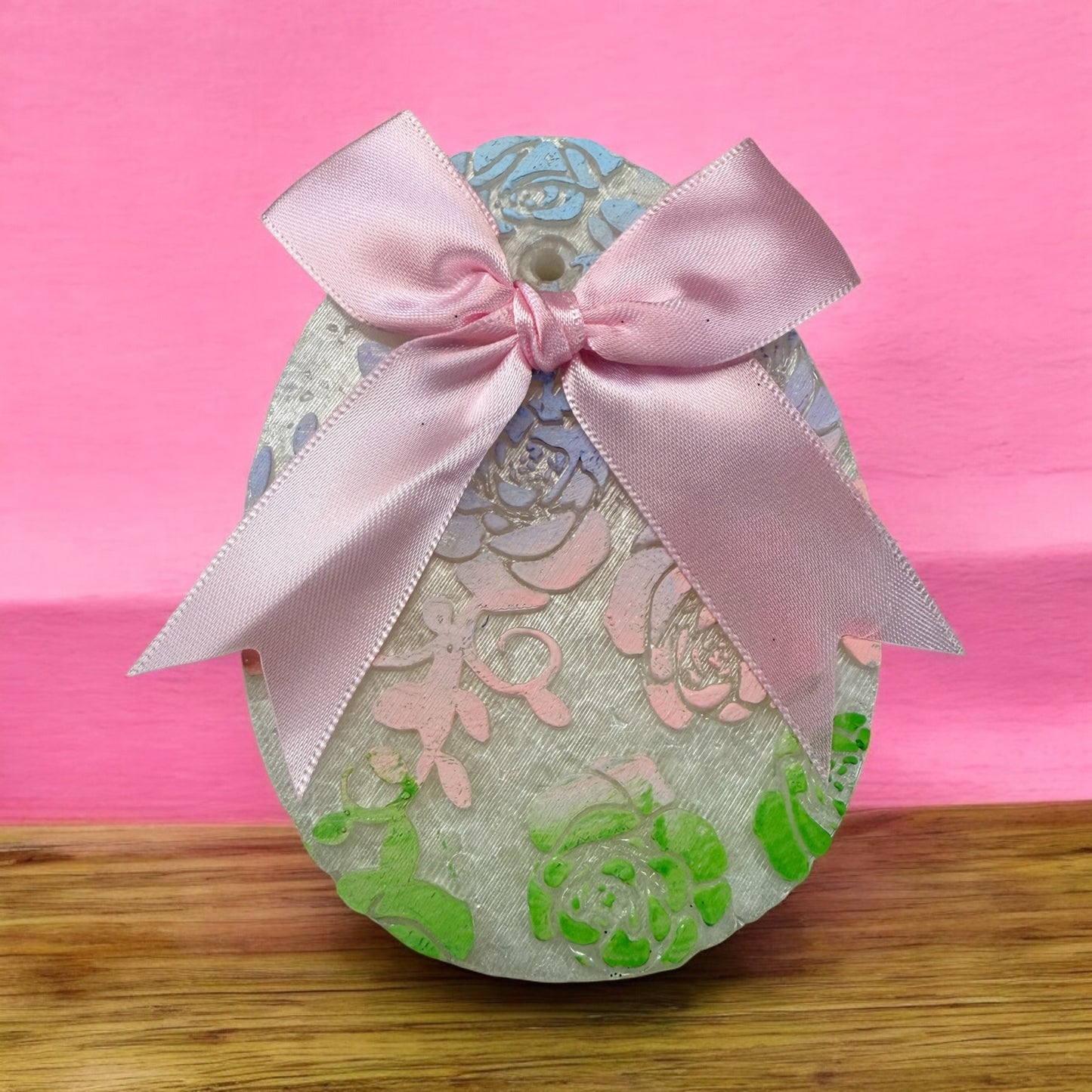 Farmhouse Floral Easter Egg