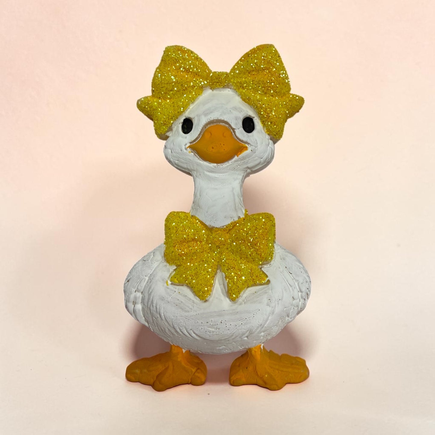 Goose with bow