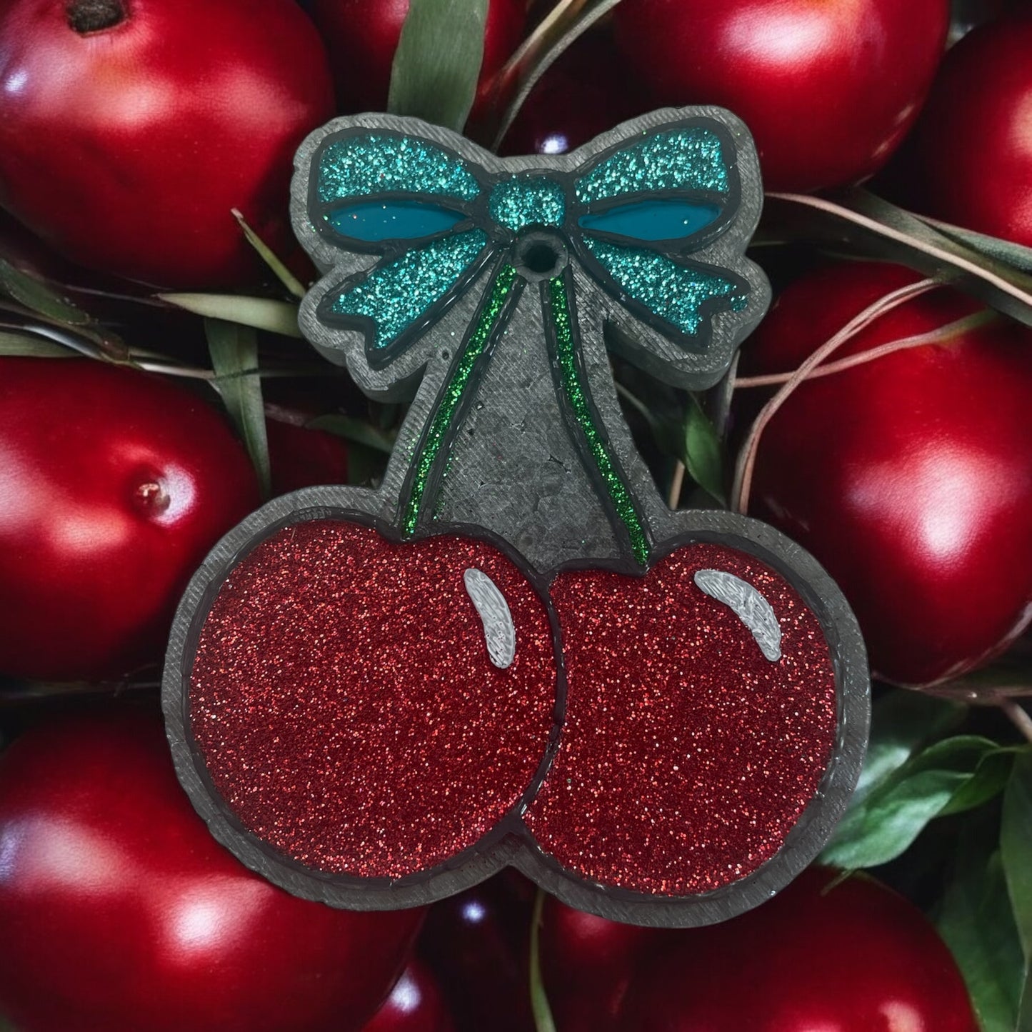 Cherries with Bow
