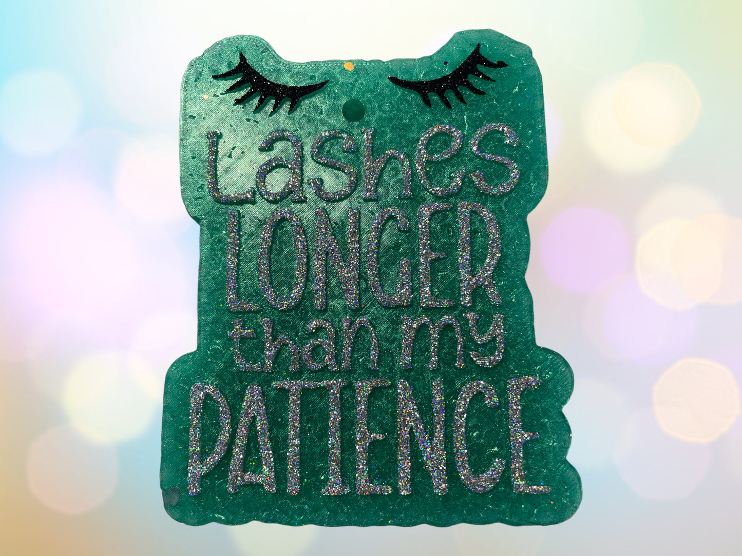 Lashes longer than my patience