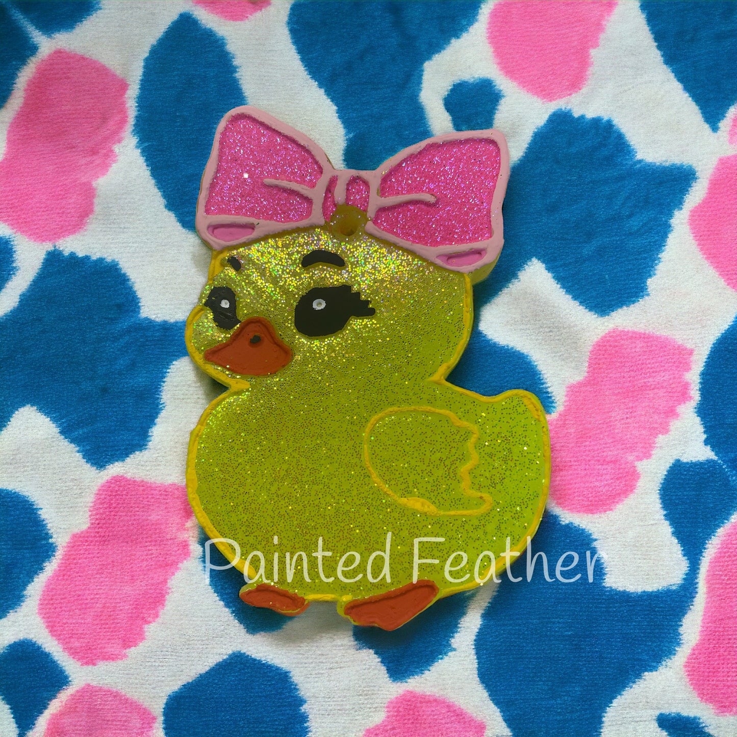 Duck with bow