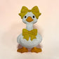 Goose with bow