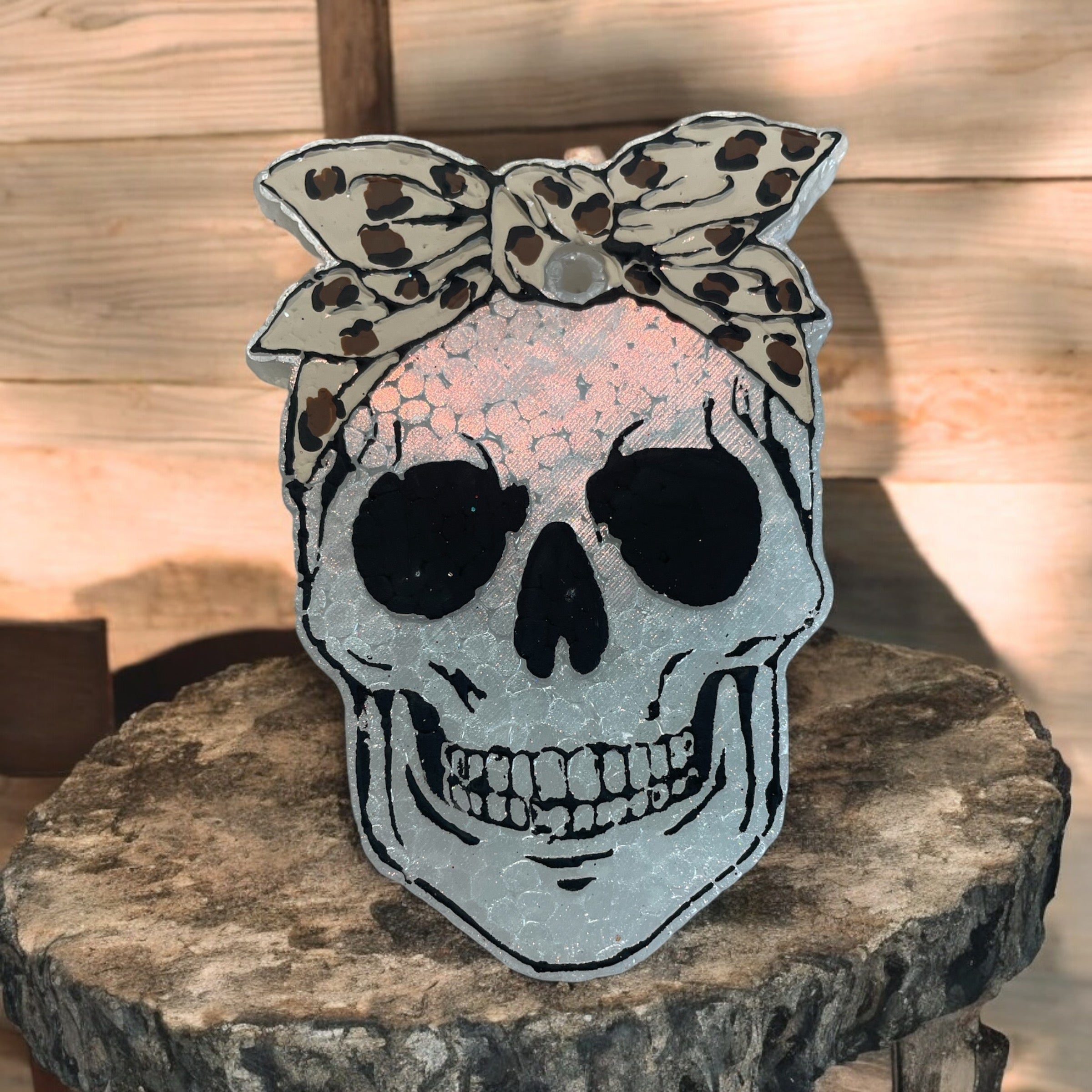 Skull with Bow