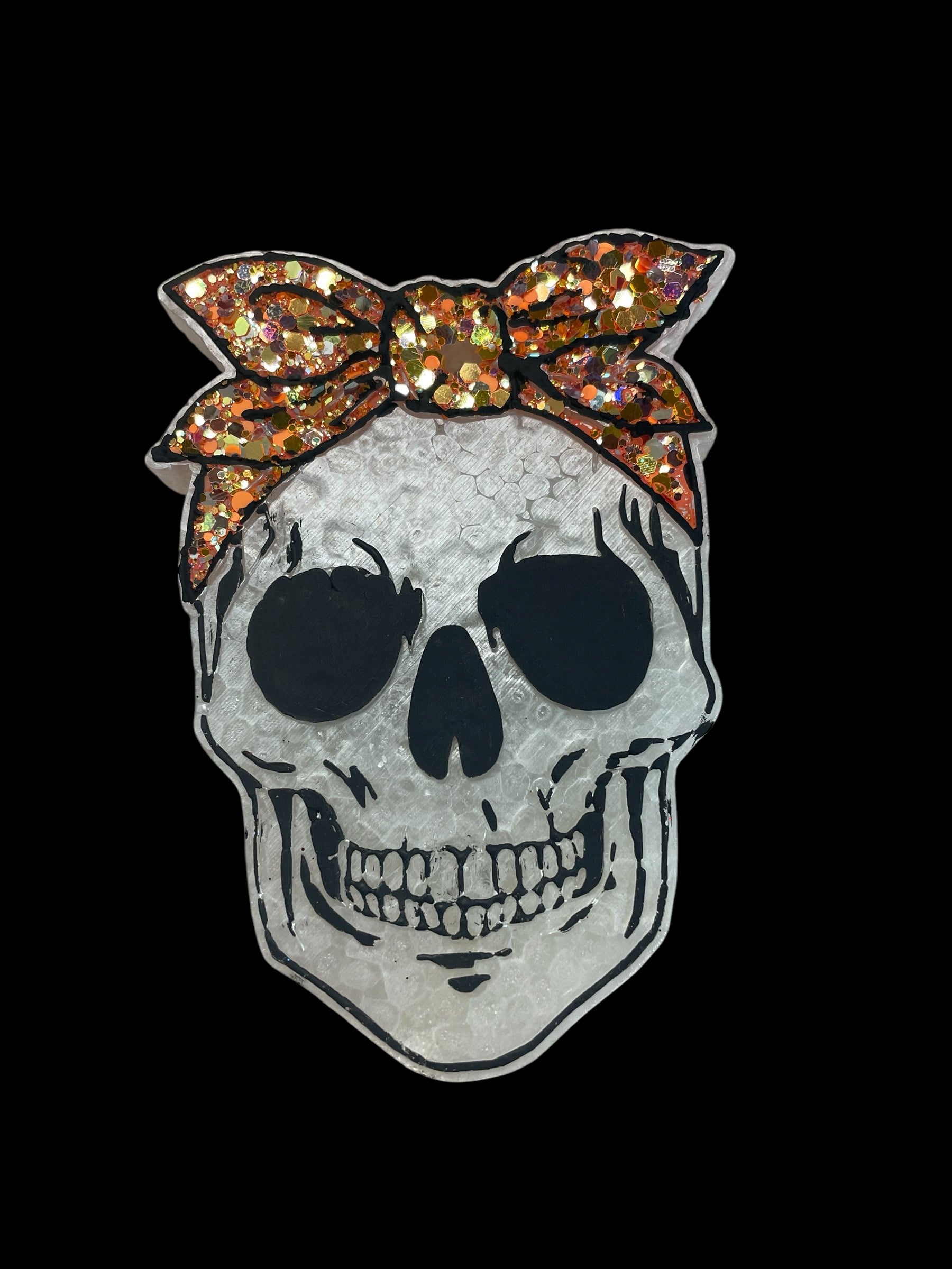 Skull with Bow