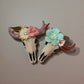 Floral bull skull