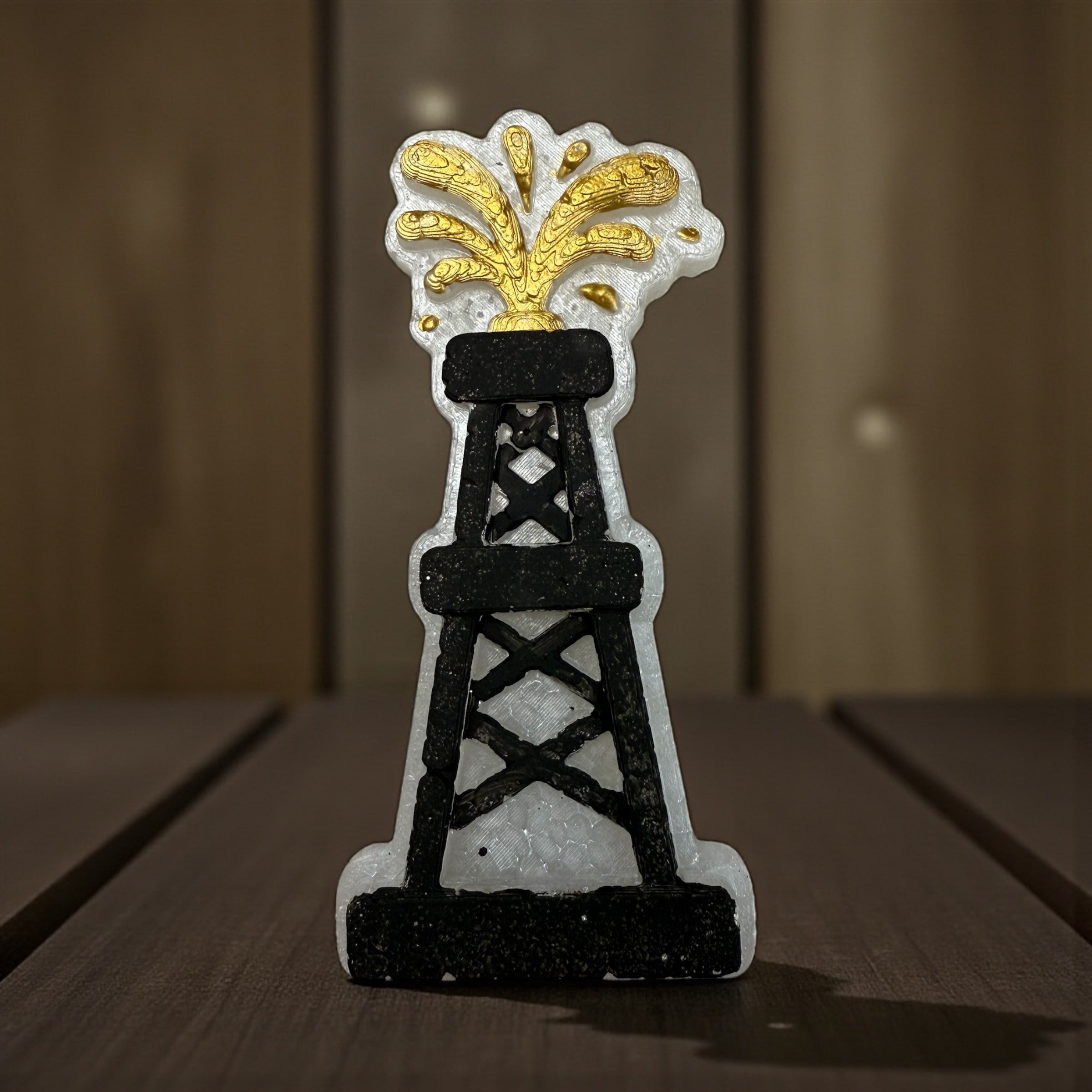 3D oil derrick
