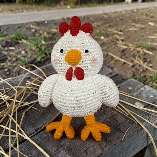 Knitted Rooster