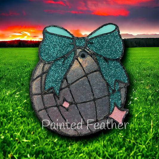 Disco Ball with Bow