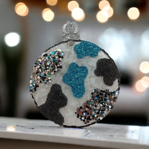 Cowprint Ornament