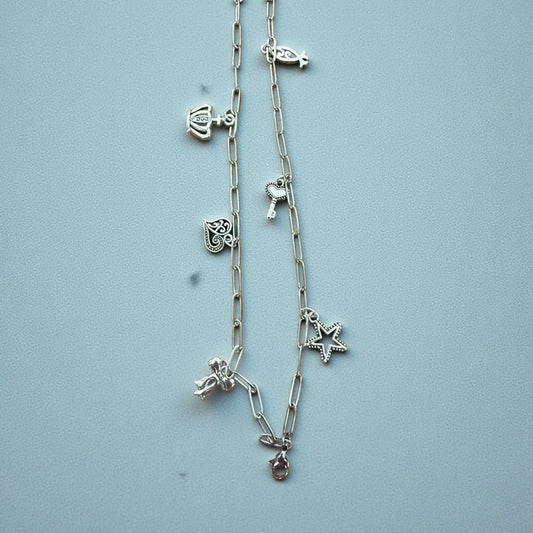 Silver Freshie Hanger