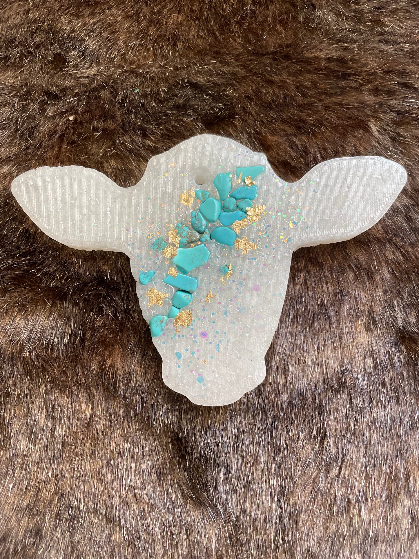 Cow with Stones
