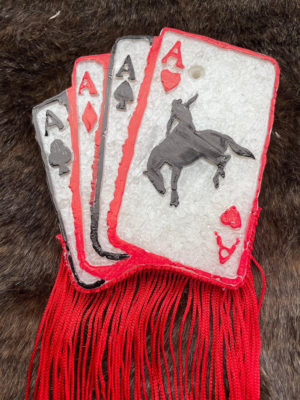 Bronc Cards with Fringe